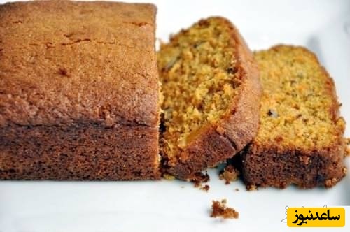 کیک هویچ گردویی