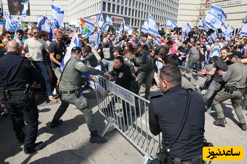 شورش علیه حماقتِ نتانیاهو؛ تجمع گسترده مردم اسرائیل در تل‌آویو در اعتراض به حملات نظامی علیه ایران+ویدیو