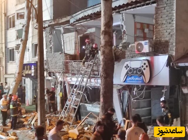 انفجار مهیب در رشت با دست‌کم 13 مصدوم +فیلم