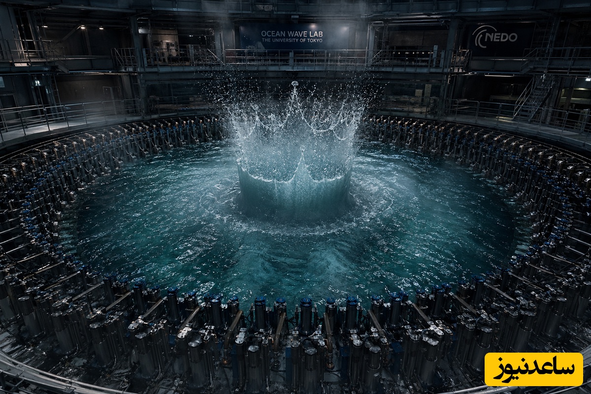 (ویدئو) وقتی آب «نقاشی» می‌شود؛ نمایش حیرت‌انگیز فناوری ژاپنی در کنترل امواج