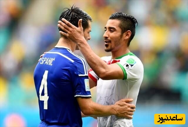 اسرائیل تحریم شد/ بازیکنان بوسنی طرف ایران ایستادند+فیلم