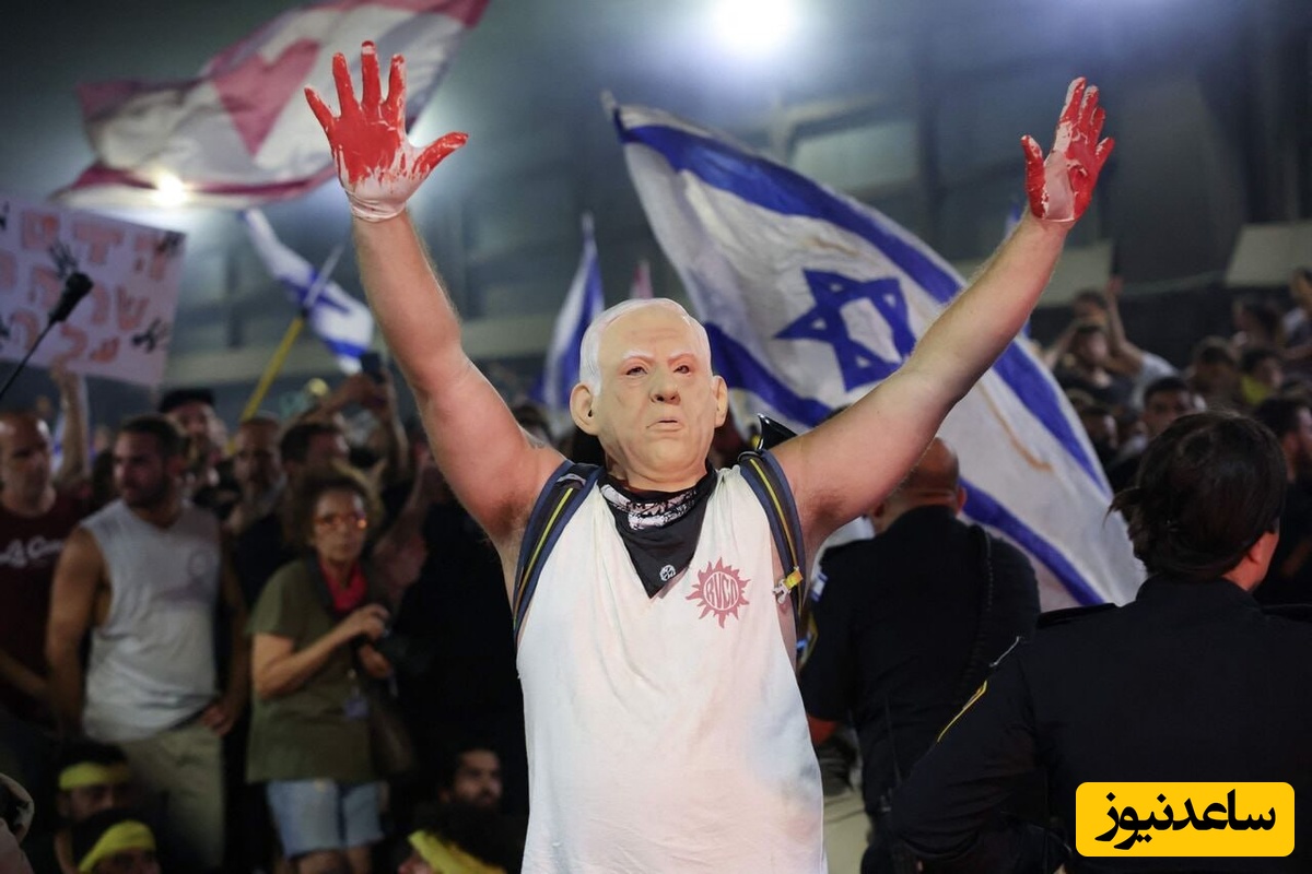 شورش جمعی صهیونیست ها علیه جنایات نتانیاهو: او مسئول مرگ 42 اسیر است...