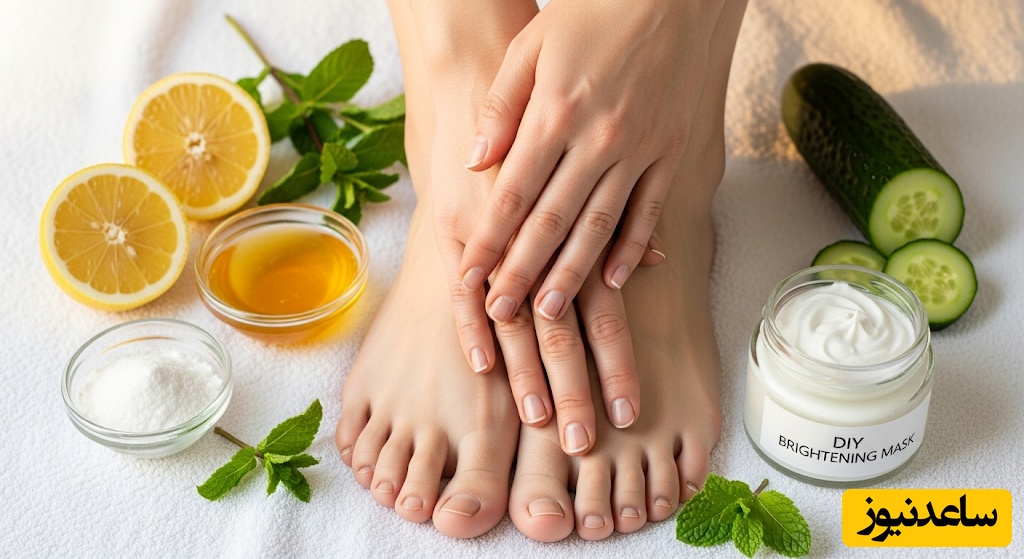 سفید شدن دست و پا با 5 روش خانگی فوق العاده