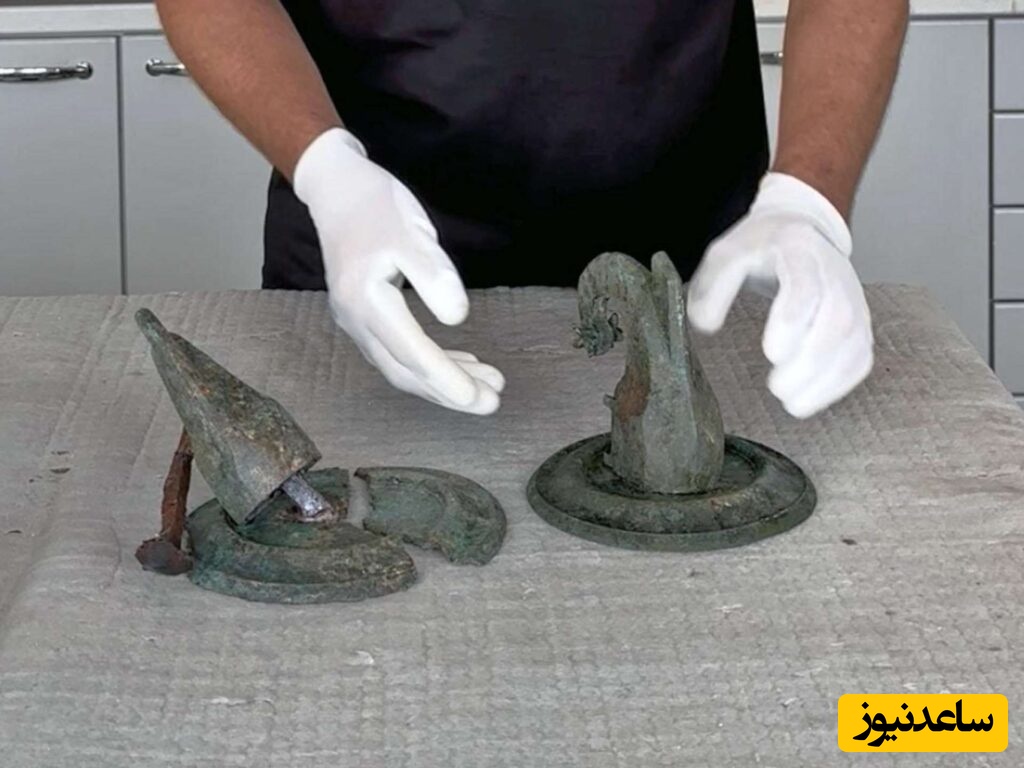 یک نسخه پلاستیکی از شئ اصلی ساخته شد