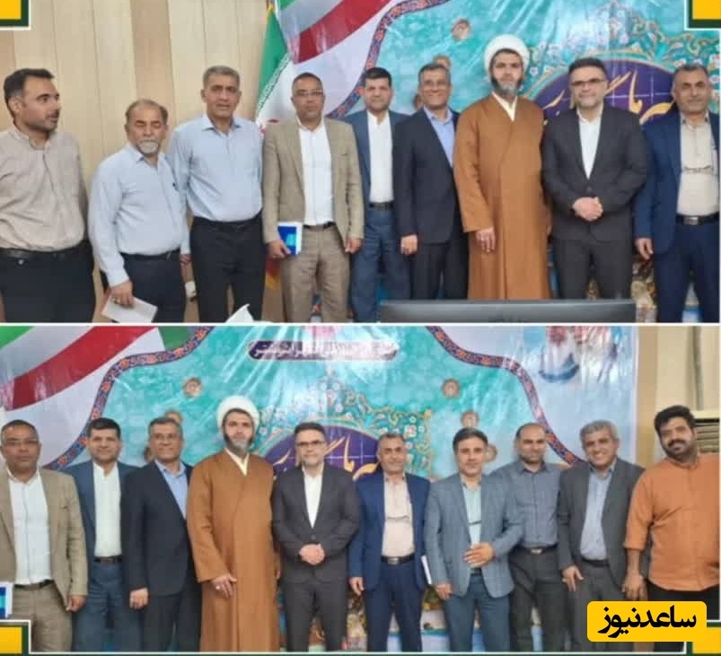 نشست اعضای شورای اسلامی شهر و شهردار شوشتر با رئیس اداره فرهنگ و ارشاد اسلامی شهرستان شوشتر