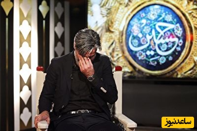 وحید شمسایی با چهره‌ای محزون و محاسنی سفید در مراسم تشییع پیکر سردار شهید+ویدیو