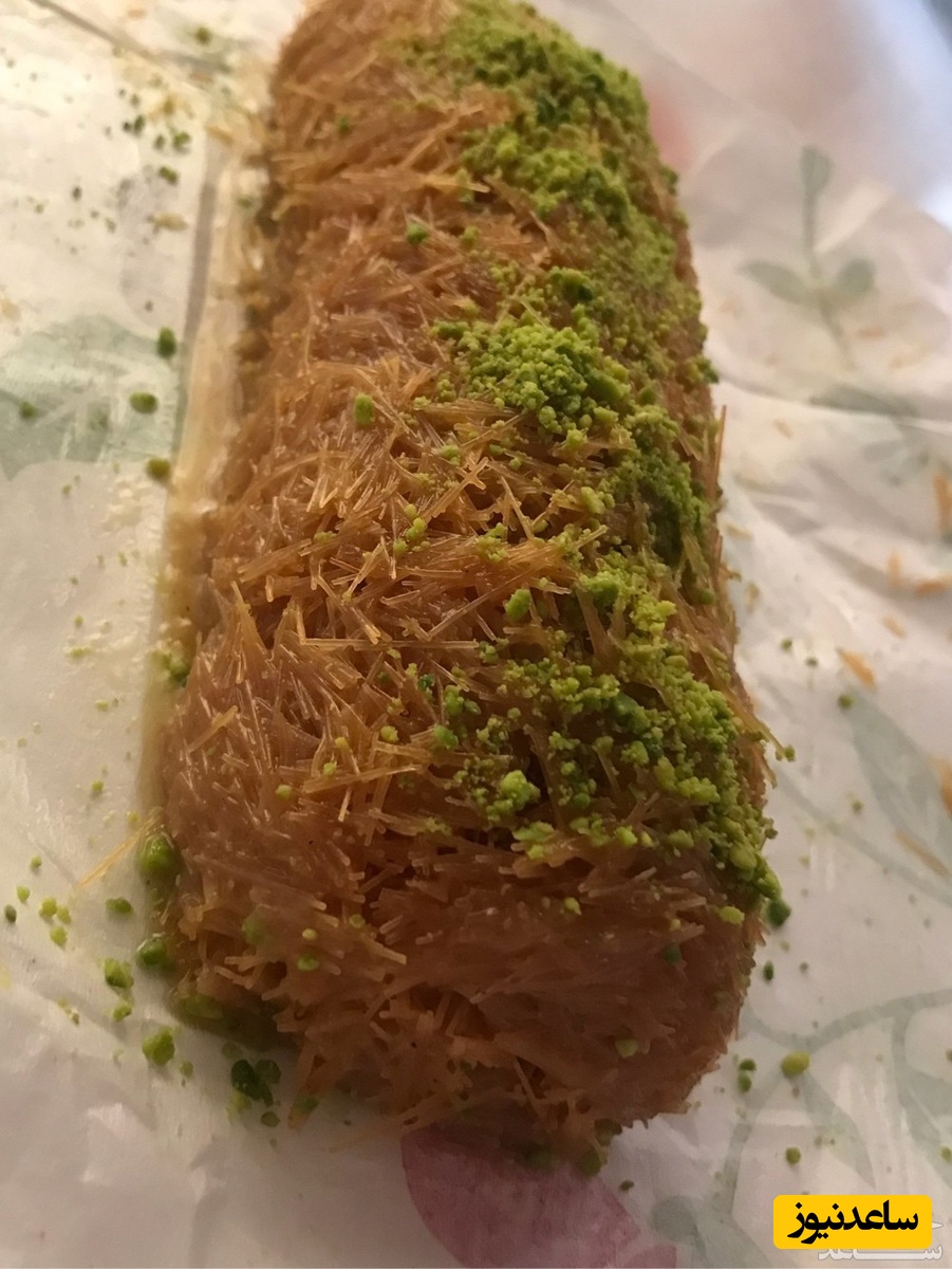 باقلوا شعریه عربی خوشمزه چگونه پخته می‌شود؟