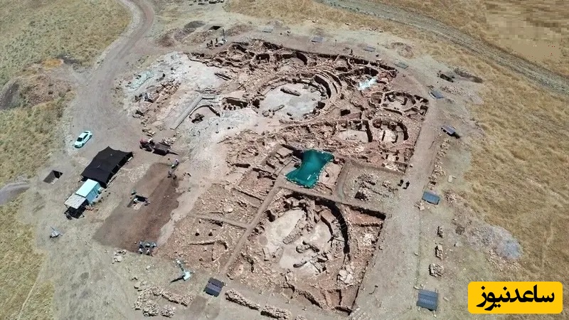 نمای کلی از محوطه 12 هزارساله کاراهان تپه