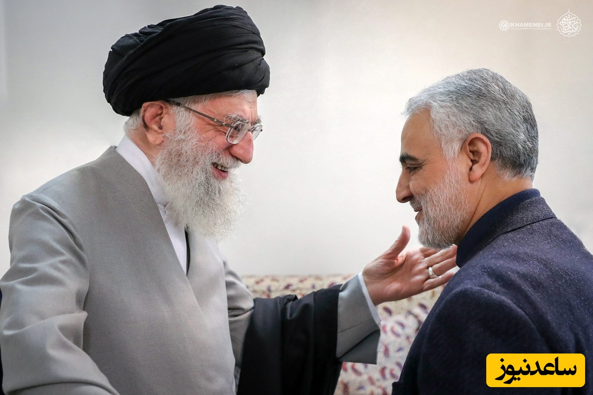 رهبر انقلاب خطاب به سردار سلیمانی وقتی حاج قاسم از واژه هرکول برای خوش و بش با یک جوان هیکلی استفاده کرد: این که آمریکائیه به جاش...+ ویدیو