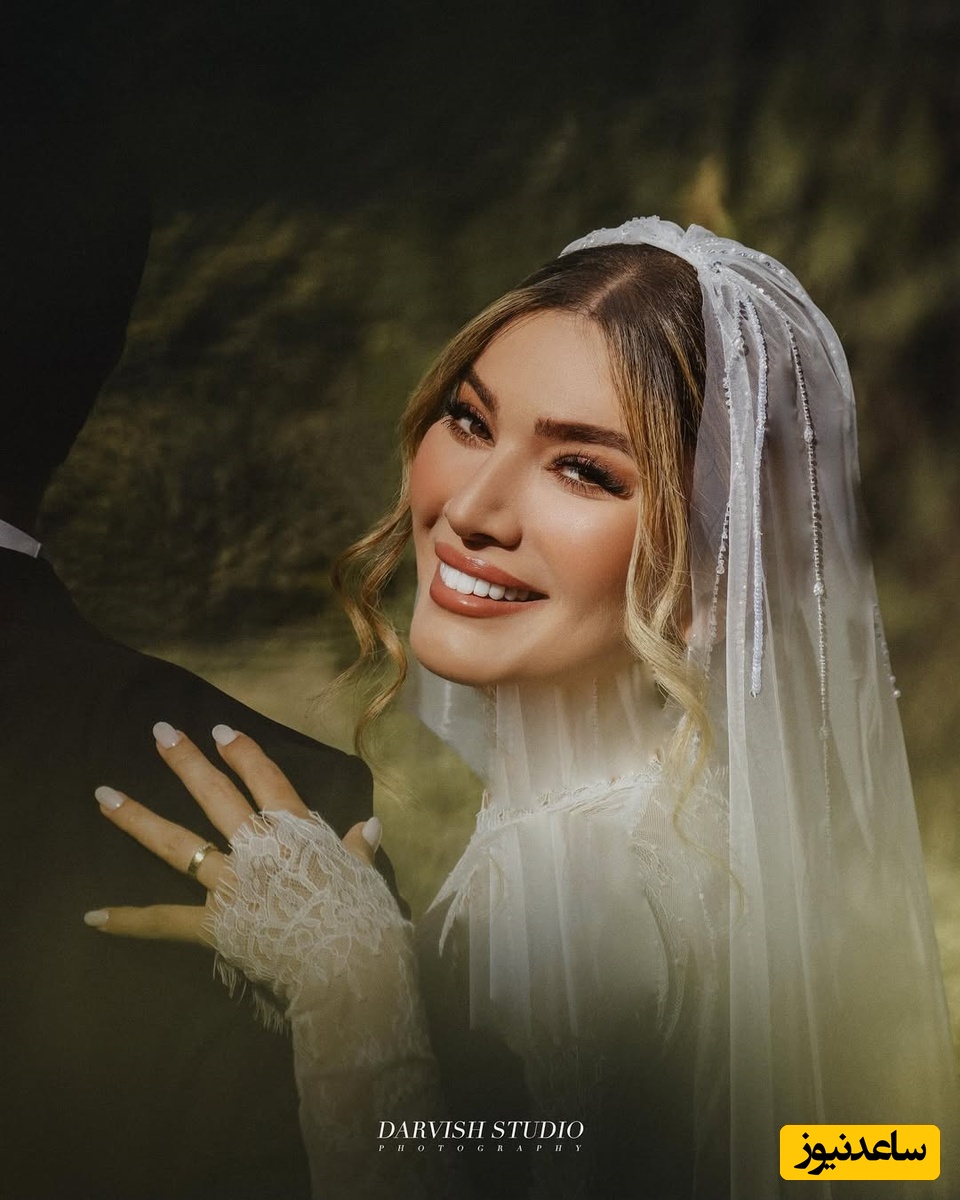 متین ستوده از میکاپ‌کار کم سن و سالِ روز عروسی اش رونمایی کرد+عکس/ اصلا بهش نمیخوره اون میکاپ کار دست ایشون باشه