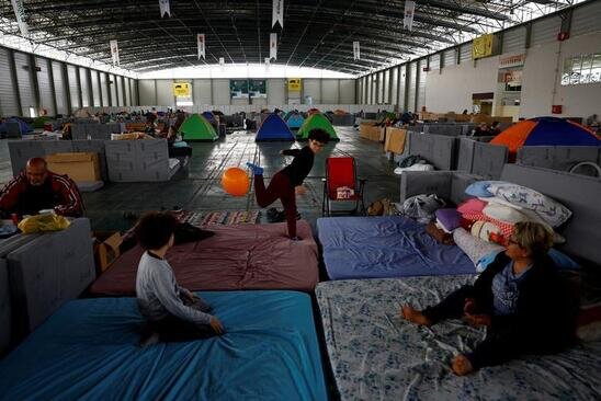 اردوگاه اسکان موقت زلزله زدگان در شهر آدانا ترکیه/ رویترز