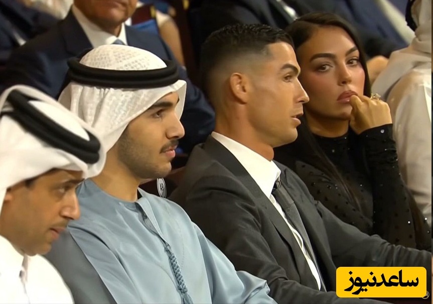 دلبری جدید رونالدو در عربستان: این مراسم رو خیلی دوست دارم چون افراد زیبایی رو می‌بینم مخصوصاً همسرم که...+فیلم