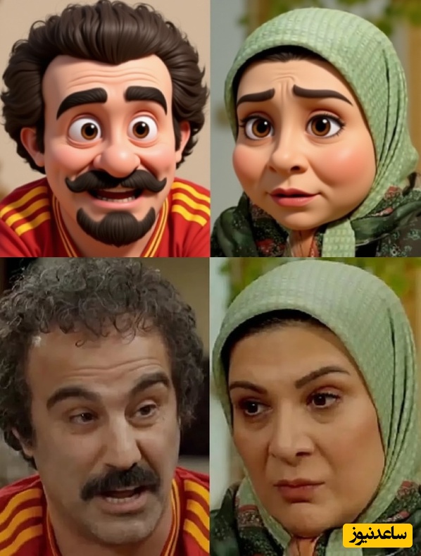 سکانس فراموش ناشدنی پایتخت و ماجرای خیانت نقی معمولی به هما خانوم/ با اینکاری که هوش مصنوعی کرده دیگه محاله کسی اینو یادش بره/ صدبار هم ببینی باز ریسه میری از خنده