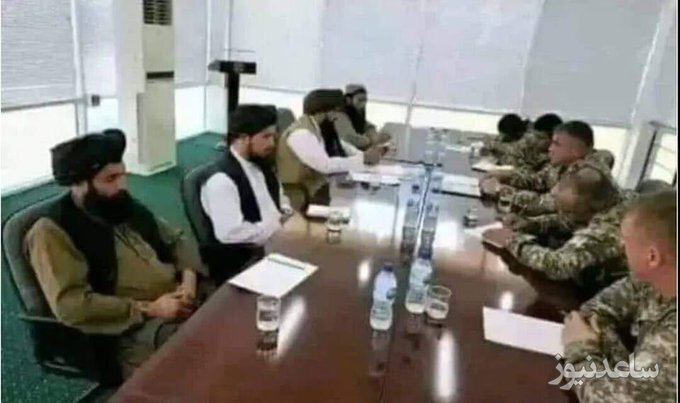 نشست سری یکی از فرماندهان طالبان  با ارتش آمریکا در بگرام برگزار شد