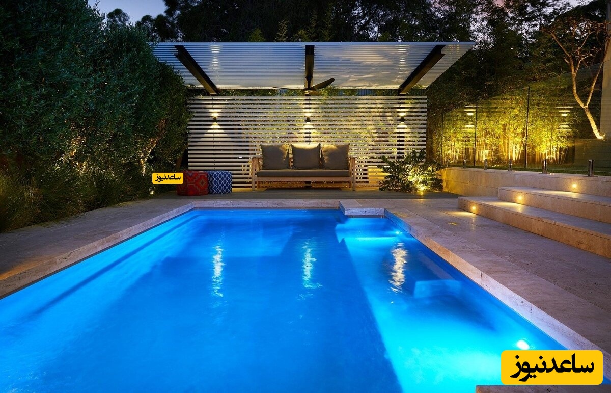 چراغ استخری توکار و روکار