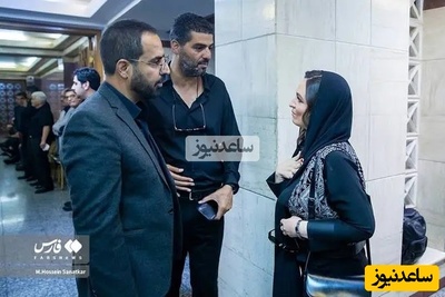 حضور هنرمندان و بازیگران ایرانی در مجلس زنانه و مردانه مراسم ختم صدرالدین حجازی/ سارا صوفیانی، پرویز پرستویی، حمیدرضا پگاه، گلاره عباسی، پژمان بازغی، سینا حجازی، مجید یاسر و...