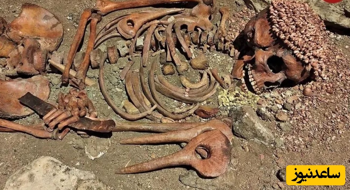 شاهزادۀ 28 هزارساله که با تاج صدف در غار پیدا شد