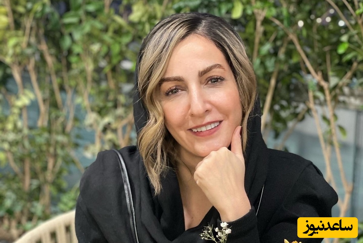 دلبری شقایق دهقان با پالتوی خوشرنگ و لاک ستش زیر برف زمستانی