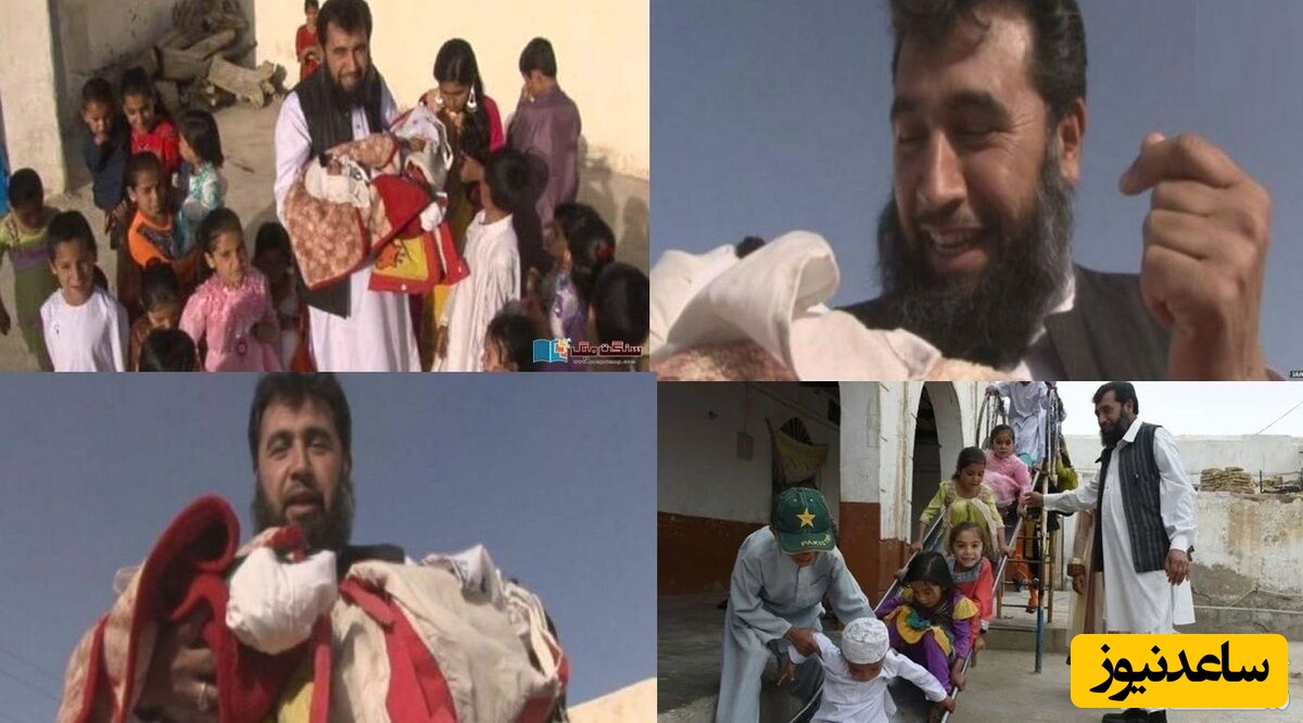 مرد 50 ساله سه زنه، صاحب شصتمین فرزند خود شد! +فیلم