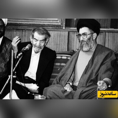 فیلمی دیده نشده از خنده از ته دل رهبر انقلاب هنگام شعرخوانی شهریار شعر ایران زمین