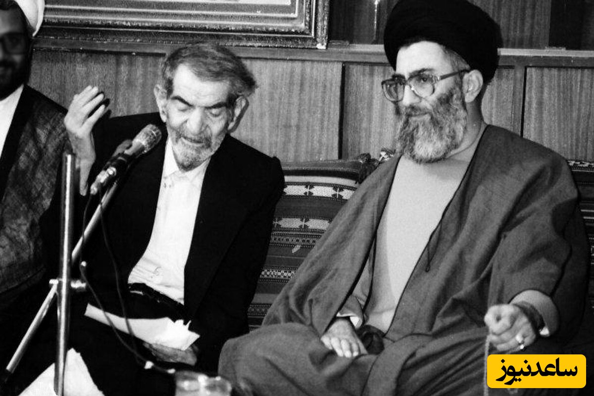 فیلمی دیده نشده از خنده از ته دل رهبر انقلاب هنگام شعرخوانی شهریار شعر ایران زمین