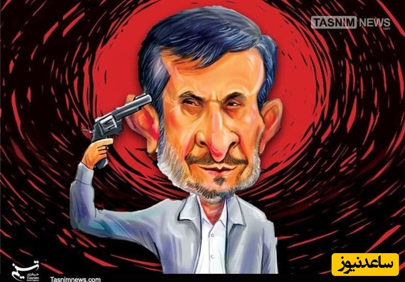 تلافی عجیب محمود احمدی‌نژاد با کسی که کاریکاتورش را کشیده بود؛ اخمی کرد و....+ویدئو