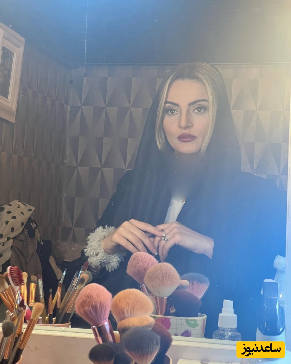 نیلوفر پارسا بازیگر سریال آوای باران تغییر چهره داد/ خانوم بازیگر در 35 سالگی اصلا قابل شناسایی نیست