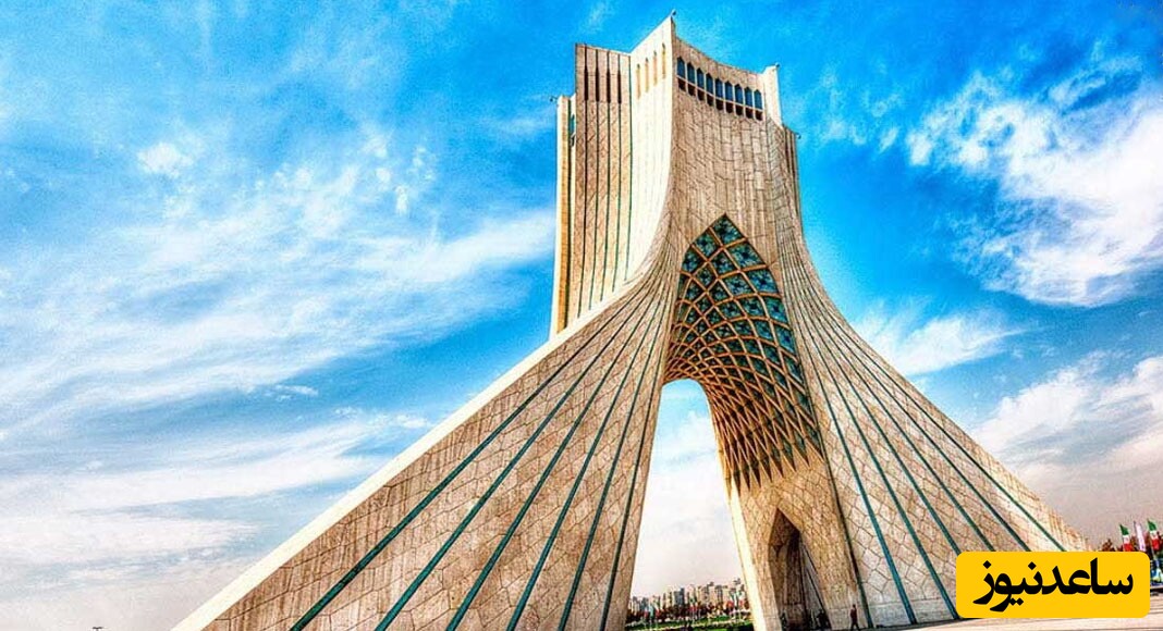 خلاقیت منحصر به فرد یک هموطن تهرانی برای طراحی دَرب خانه به شکل بُرج آزادی پربازدید شد+عکس/ مغز نگو معدن طلاست👌