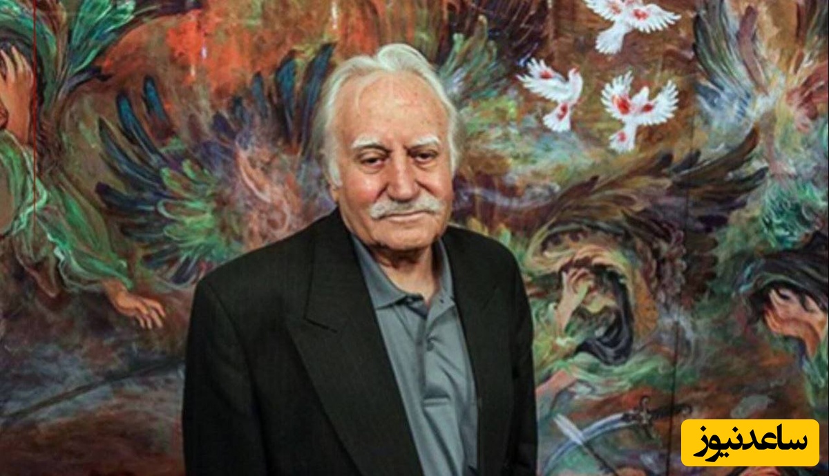 آوازخوانی سوزناک و احساسی حسام الدین سراج در مراسم وداع با اسطوره هنر ایران ، استاد محمود فرشچیان/ روحش شاد و یادش گرامی