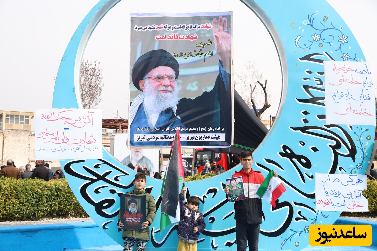 آیین تشییع پیکرهای مطهر شهدای اقتدار آذربایجان شرقی