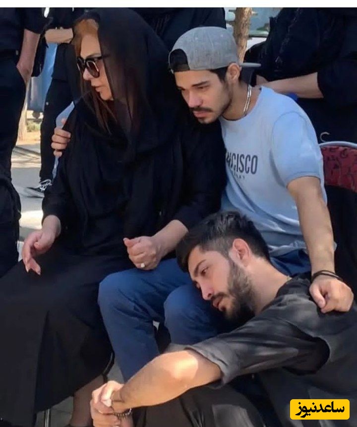 همراهی صمیمانه بازیگران و ورزشکاران با نسرین مقانلو در لحظات تلخ وداع با پسرش؛ بهرنگ علوی، هادی ساعی، مرجانه گلچین، سیدجواد هاشمی و...+ویدیو