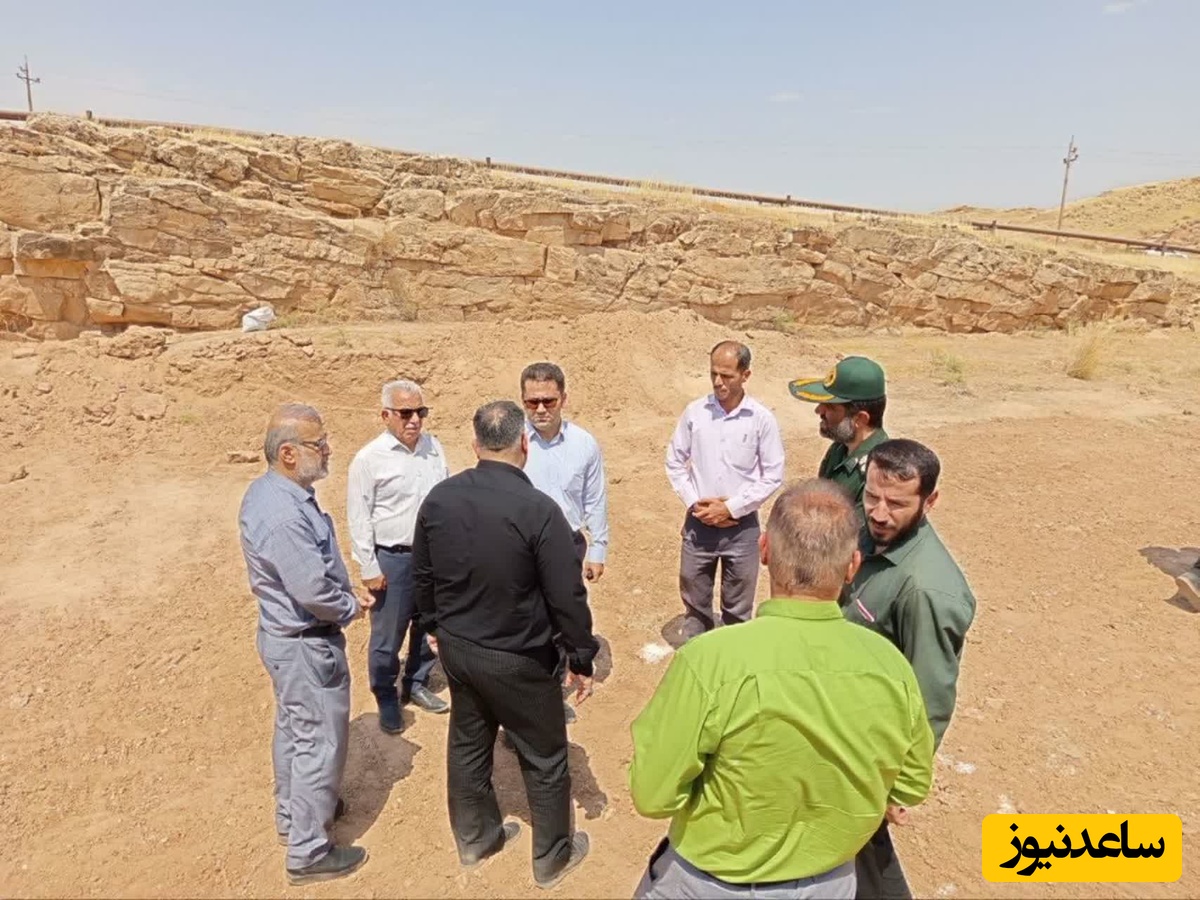 بازدید فرماندار مسجدسلیمان از طرح‌های آبخیزداری بخش عنبر با همراهی شهردار شهر عنبر
