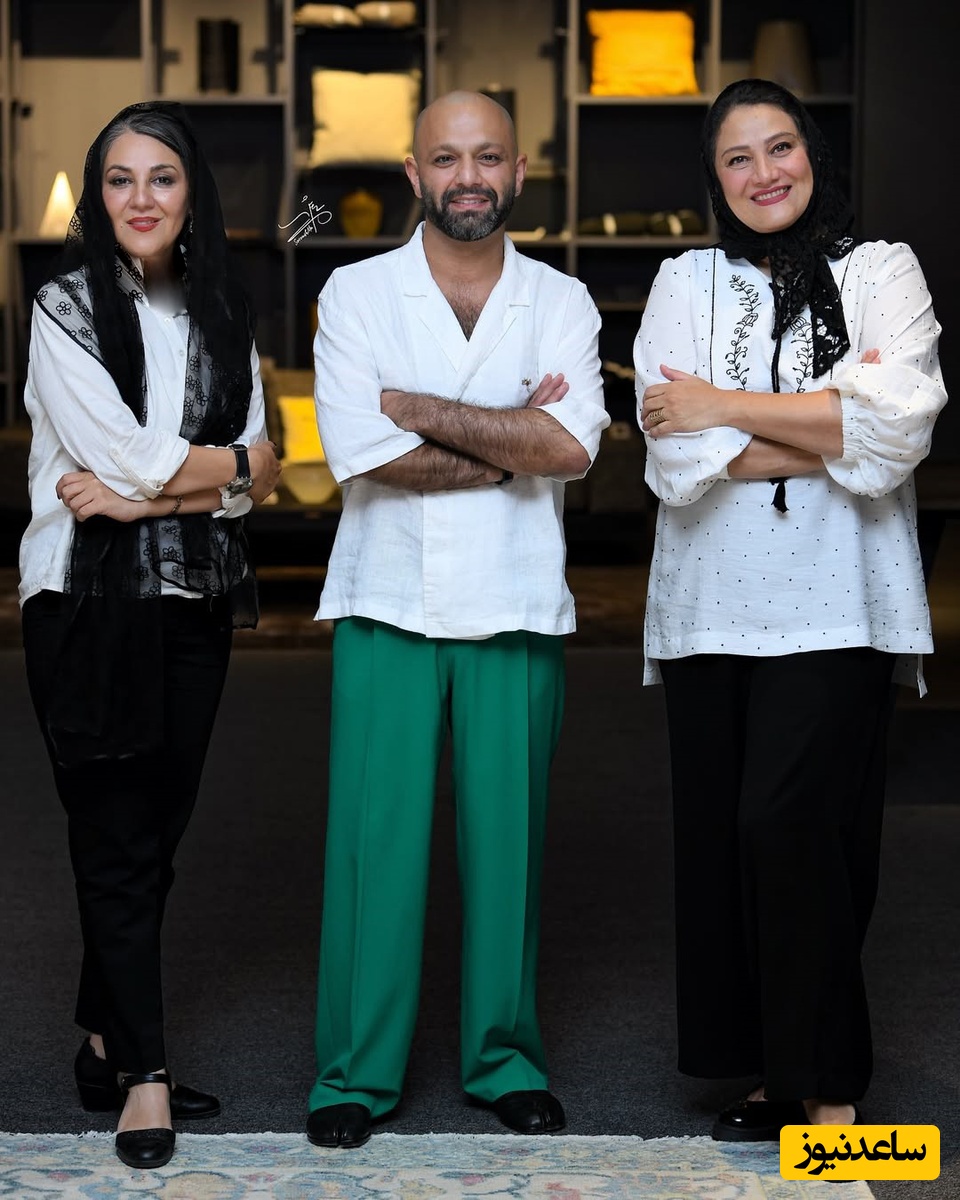 شبنم مقدمی و ستاره اسکندری و صابر ابر