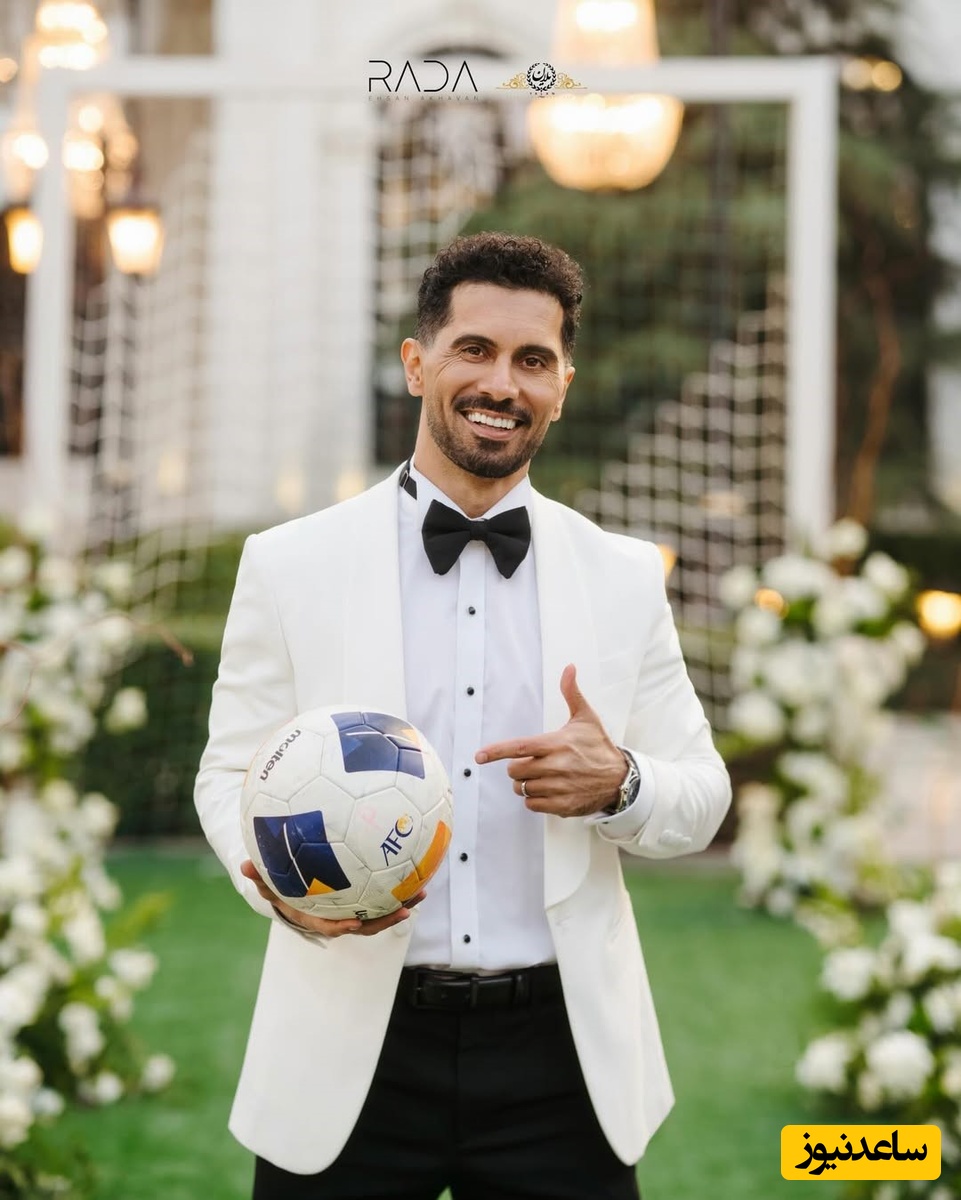 فیلم/نگاهی به میکاپ و آماده شدن اُمید عالیشاه، کاپیتان پرسپولیس در روز عروسیش/ بریم یه قبل و بعدِ نگین خانوم پسند از شاه داماد ببینیم