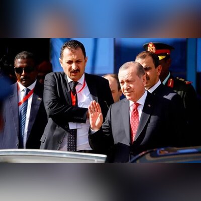 (ویدئو) وقتی اردوغان به محافظ خود هم اعتماد ندارد