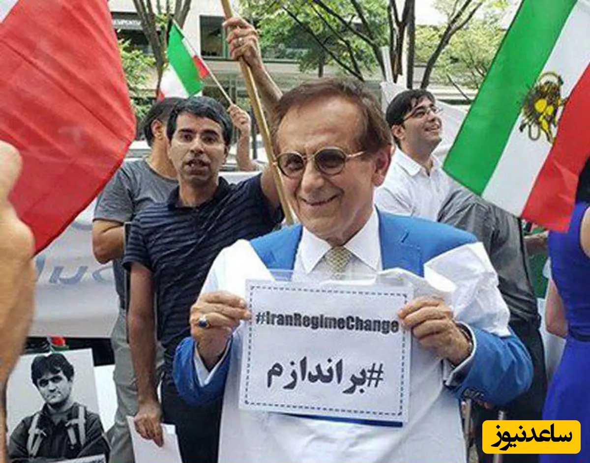 ببینید | هوشنگ امیراحمدی درباره رضا پهلوی: این مرتیکه بیشعور خودش هم می‌داند بازیچه است!