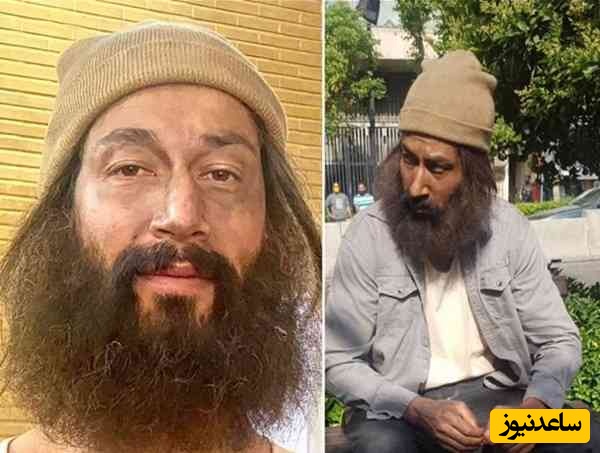 تغییر چهره بهرام افشاری