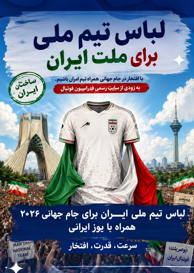 فیلم/ رونمایی مردمی از پیراهن تیم ملی برای جام جهانی