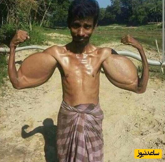 خلاقیت خنده دار جوان جویای نام برای داشتن سیکس پک +عکس/ هادی چوپان باید در مقابلت ادای احترام کنه جوون