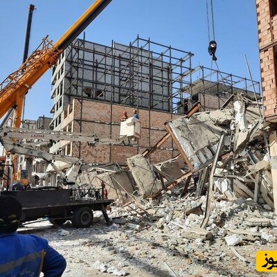 آخرین جزئیات از حادثه مرگبار ریزش ساختمان در تهران/ احتمال محبوس بودن یک نفر دیگر زیر آوار