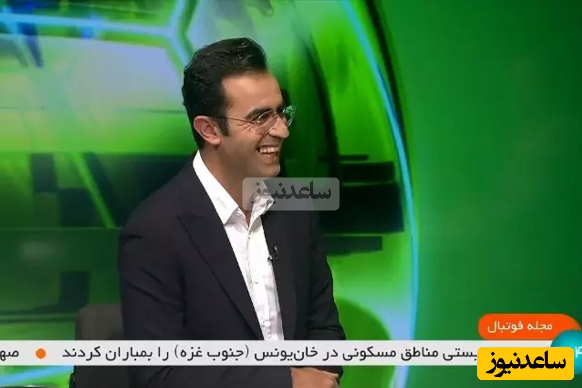 (ویدیو) لحظه ترکیدن نورافکن استودیو در هنگام برنامه زنده شبکه خبر