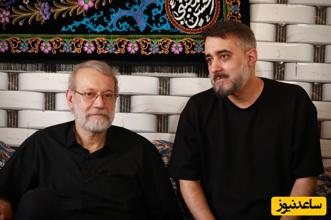 حلالم کن اگه...؛ مداحی جانسوز محمدحسین پویانفر در مراسم چهلم شهید لاریجانی و پسرش در تهران+ویدیو