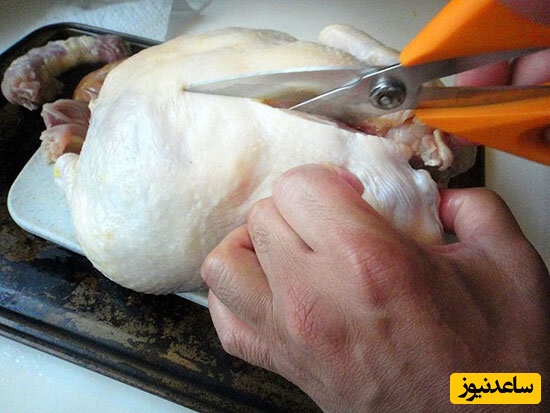 خرد کردن مرغ