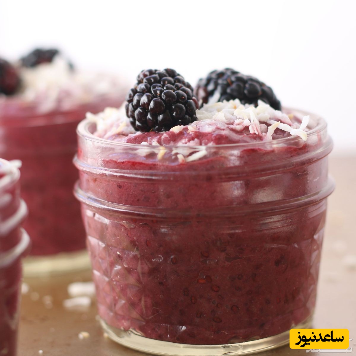 طرز تهیه پودینگ شاه توت، دسری خوشمزه ولی ساده که سه سوته حاضر میشه+ عکس