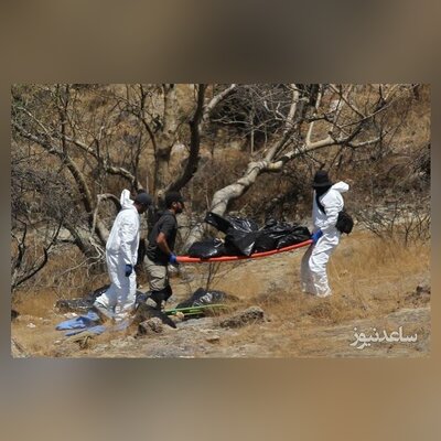 کشف 45 کیسه حاوی جسد انسان در عمق دره 40 متری