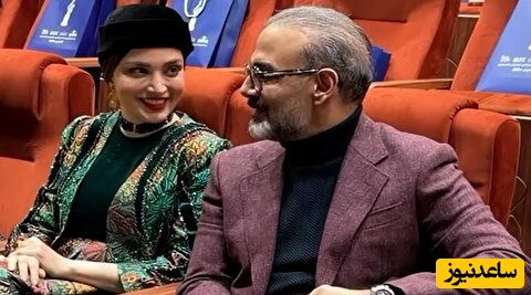 بگو بخند مشکوک بهنوش طباطبایی و علیرضا قربانی در جشن حافظ و گمانه‌زنی‌هایی درباره رابطه احساسی دو هنرمند کشورمان/ خبری شده به ما نمیگید؟😂