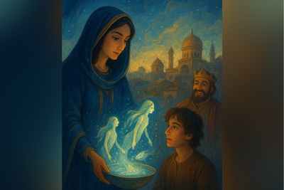 داستان های هزار و یک شب / شب دوازدهم: حمّال و دختران ( قسمت چهارم)