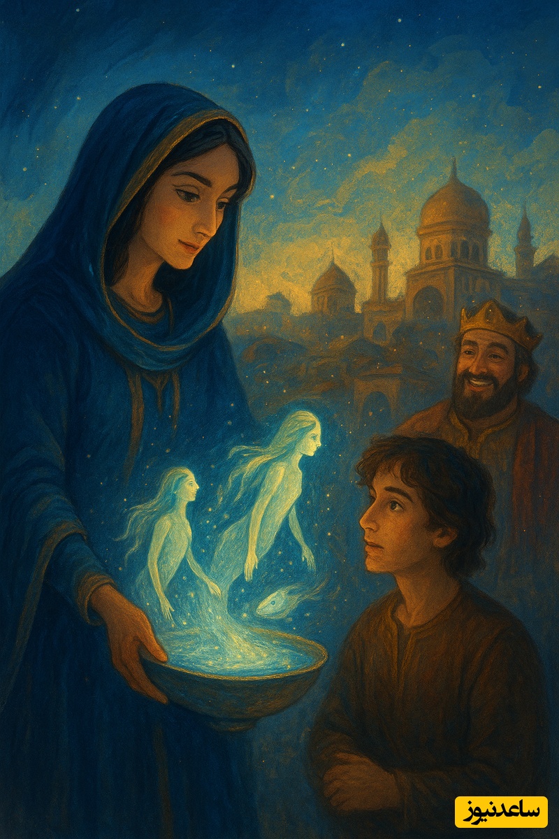 داستان های هزار و یک شب / شب نهم : حمّال و دختران