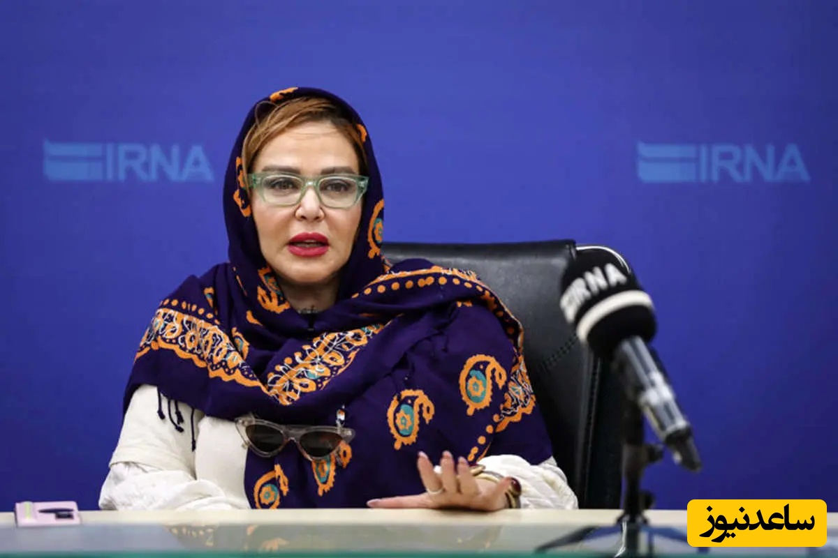 صورت تمام دستکاری شده بهاره رهنما از نمایی نزدیکتر