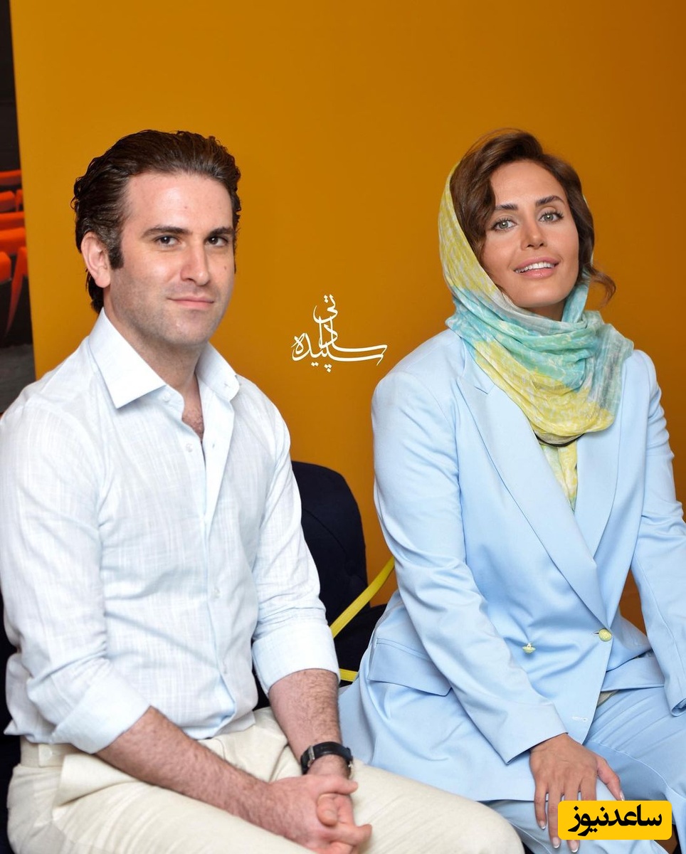 ژست های عجیب الناز شاکردوست در کنار هوتن شکیبا!